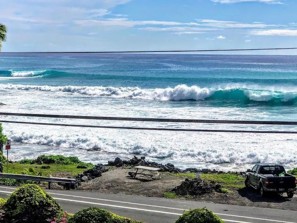 קאילואה-קונה Holualoa Bay Villas 207 By Casago Kona - Huge Wraparound Deck To Enjoy בית נופש